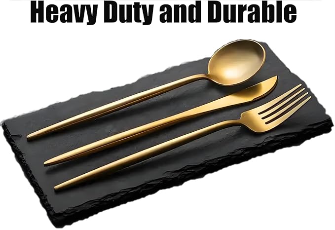600-Piece Food Grade Gold Silverware Set, Luxury Flatware Set for 120 - Premium Stainless Steel Cutlery Set with Spoons Forks Knives, Shiny Gold Polished Kitchen Utensils for Home Restaurant Hotel
