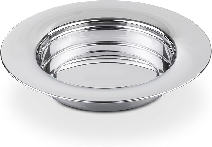Bread Tray - Silver Premium Communion Trays for Churches | Stainless Steel Communion Set, Supplies