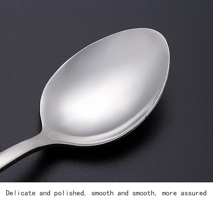 Personalized Cutlery Set personal tableware including Spoon/Knife/Fork, Mirror Polished Flatware Set - Free Engrave Custom Name Date Letters on your Dinnerware(1 Set)