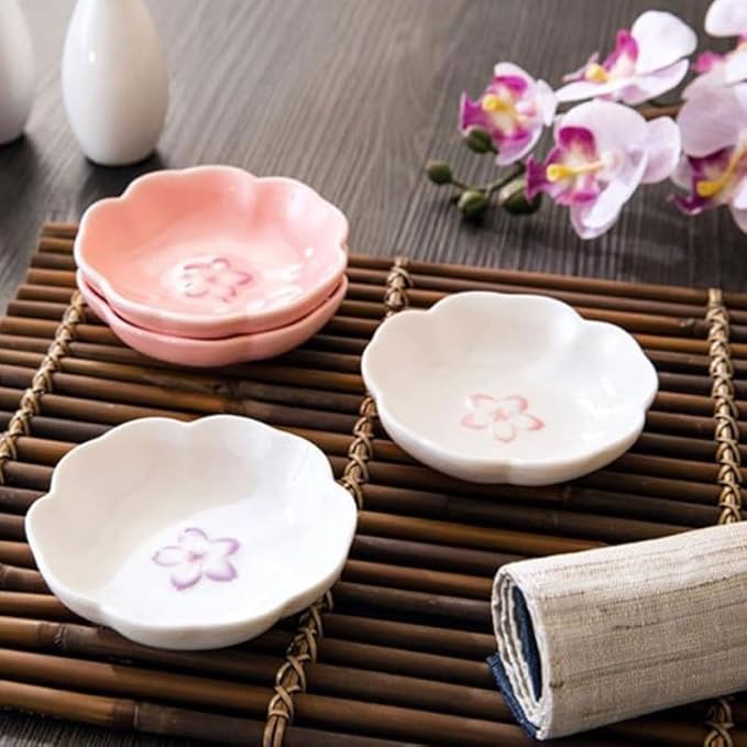 Snack Plate Ceramic Sauce Dishes Dishes Seasoning Sushi Dessert Appetizer Serving Plate Porcelain Small Plate Snack Tray