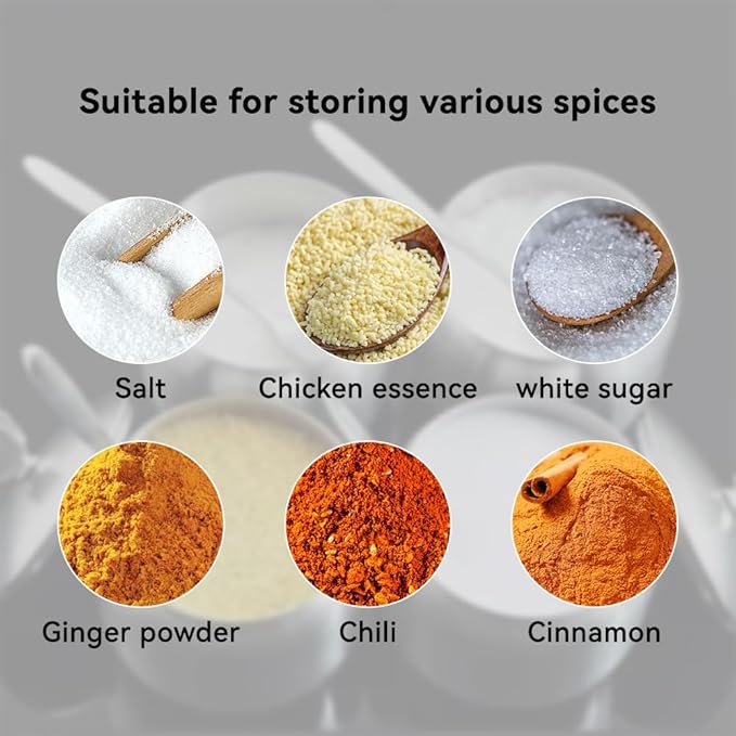 304 Stainless Steel Sugar Bowl with Lid and Spoon Salt Pepper Spices Bowl Spice Jar Seasoning Pot Condiment Container for Home Kitchen 14.5oz/430ml (Gold 1, 1PCS)