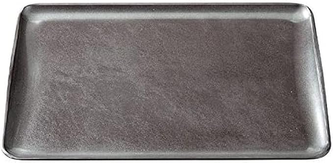 J-Kitchens Obon Shake2 Slender Tray, Silver Cloud Flow SL (Approx. 14.2 x 9.6 x 0.8 inches (36.0 x 24.3 x 2.2 cm), Made in Japan