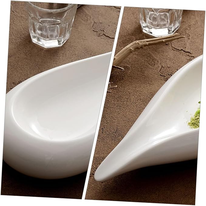 Ceramic Appetizer Plate Serving Dish with Design Food Plate for Salad Dessert Soup for Family Gatherings and Restaurants