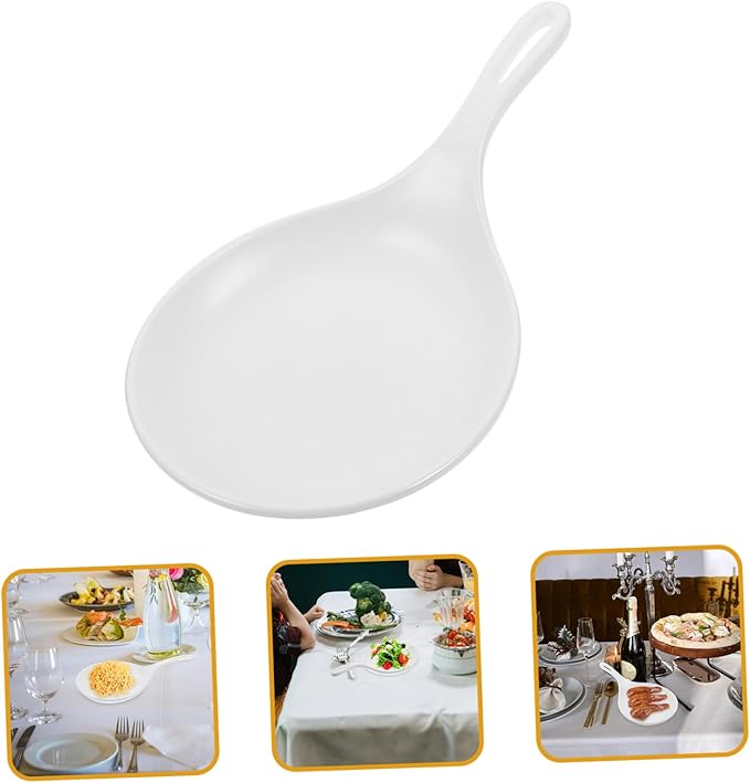 Ciieeo 2pcs Handle Dishes for Serving Large Tray for Dessert Plates Appetizer Pastry Server