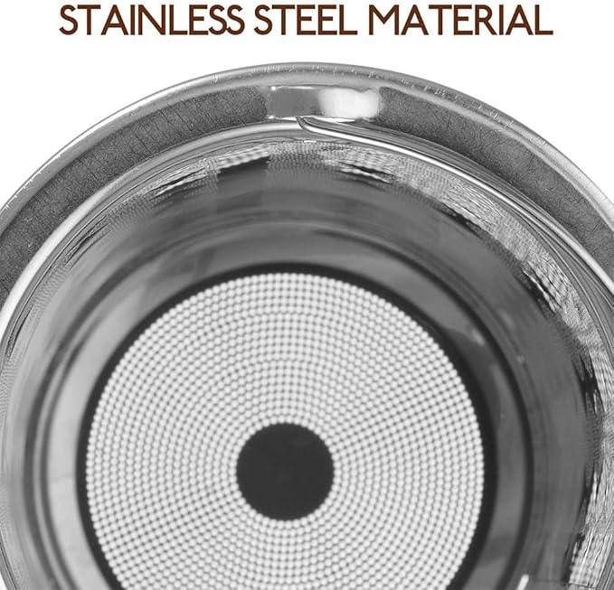 PRETYZOOM Stainless Steel Tea Infuser Basket with Handle 3.5 Inch Compact Replacement Filter for Loose Leaf Tea Brewing in Teapots and Cups