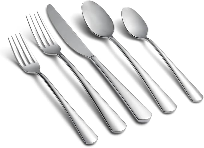 Cambridge 351020BBM12 Zakiya Mirror 20-Piece Flatware Set