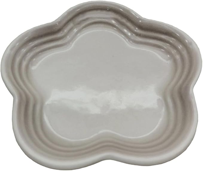 Small Ceramics Dish in Elegant Plums Blossoms Styles Multiple Color Appetizer Plates Perfect for Kitchen Dining Setting Flower Dish