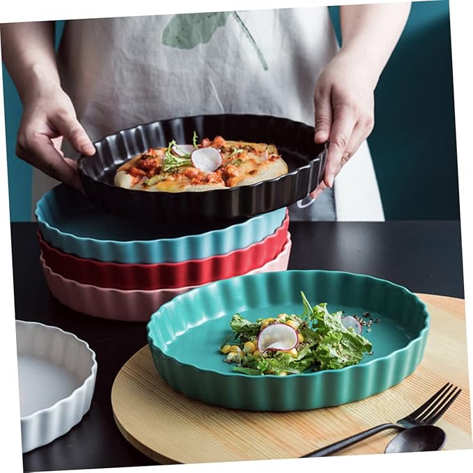 Unomor Ceramic Plate Chic Italy Design Sushi Pasta Serving Dish Elegant Tableware Microwave Oven Freezer Dishwasher Safe