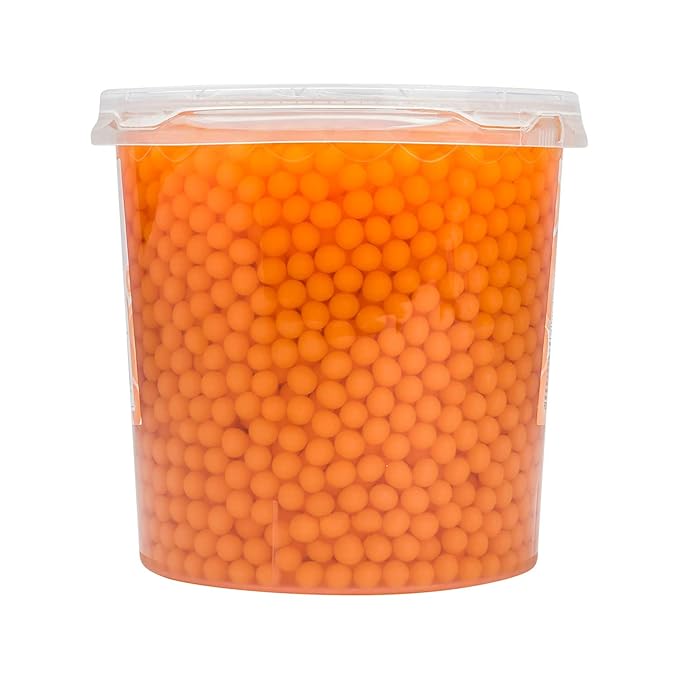 Tea Zone Cantaloupe Popping Pearls (7 lbs)
