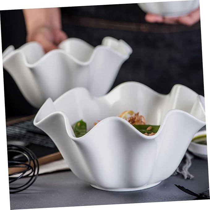 Kichvoe Fishtail Shaped Ceramic Sauce Dish 4.84X4.84X2.36In Mini Relish Plate for Condiments Snacks and Seasoning in Home and Restaurant