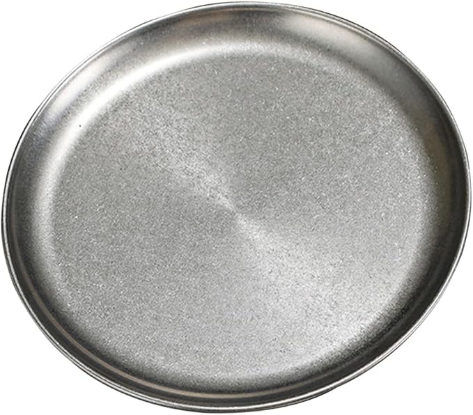 Mobestech Roast Meat Plate Bbq Serving Tray Stainless Steel Lightweight Compact Easy to Store