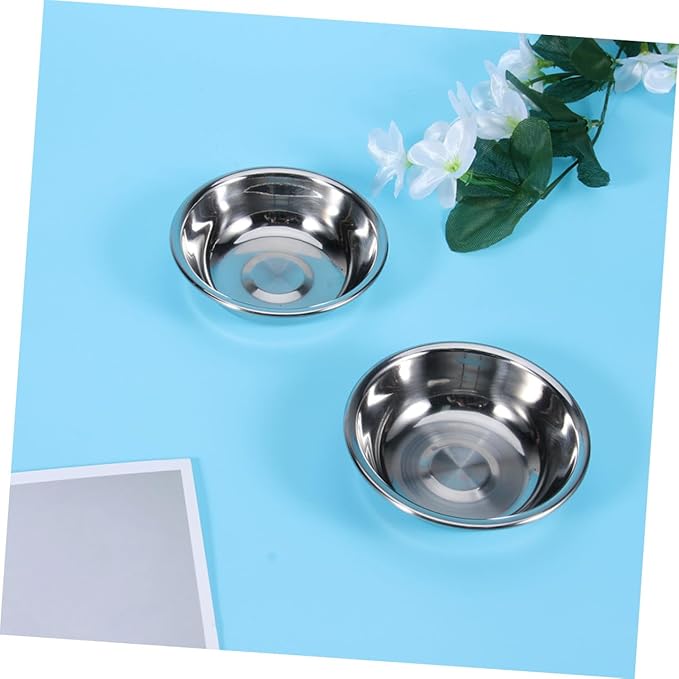 8Pcs Stainless Steel Sauce Plates for Kitchen Condiments and Seasoning Small Appetizer Plates for Soy Sauce Vinegar Spices and Dips Easy to Clean and Store Simple Design Matching Tableware