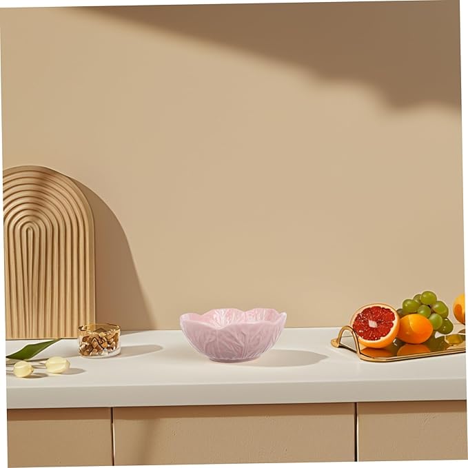 ABOOFAN Cabbage Bowl Candy Dishes Decorative Decorative Plates for Display Snack Plates Ceramic