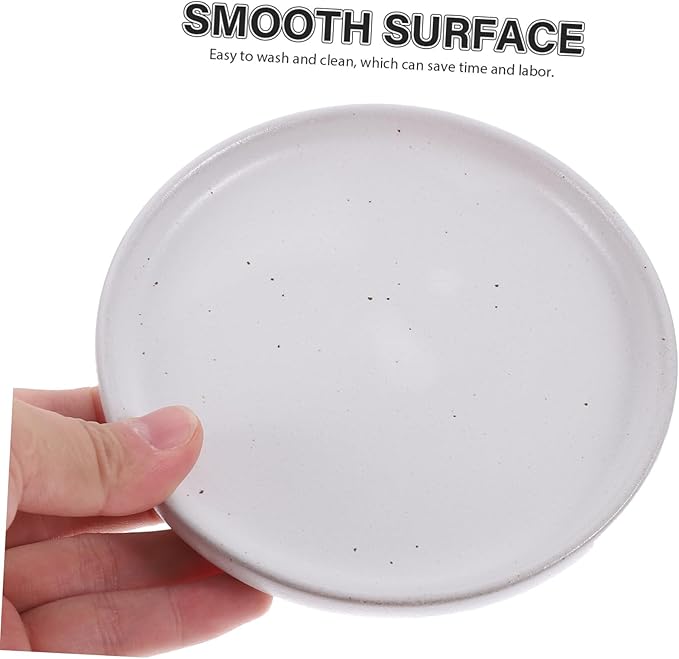 Healifty Vintage Ceramic Snack Plate Sushi Serving Dish Elegant Appetizer Plate for Restaurant Tableware Stylish Food Presentation Easy to Clean for Dried Fruits and Desserts
