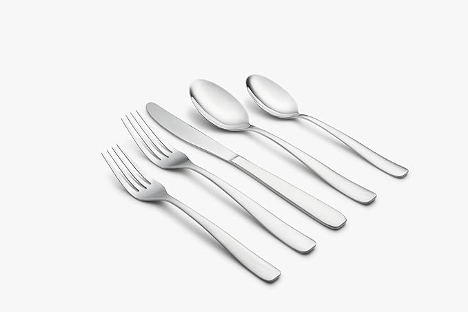 Cambridge 284142CSLG4 Bourne 42-Piece Flatware Set