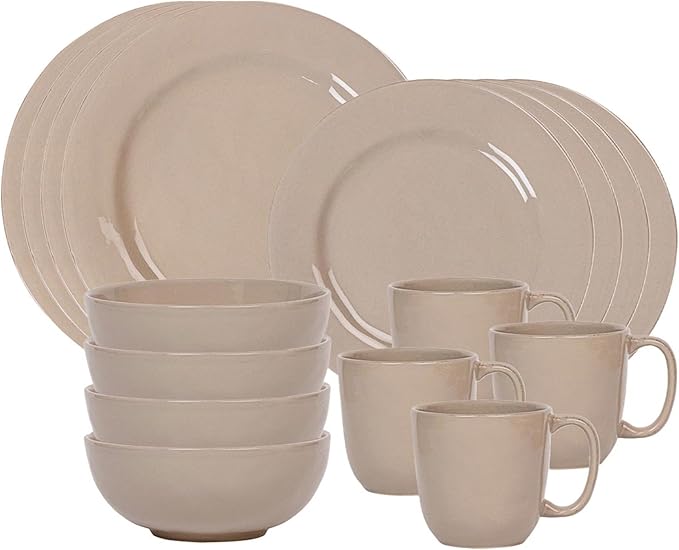 Juliska Puro Place Settings (Taupe, 16pc)