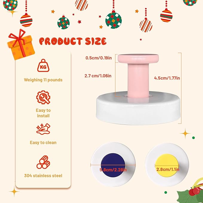 Suction Cup Hooks, Suction Cup Hooks for Shower,Removable Towel Hooks for Bathroom Window Glass Door Wall, Bath Robe Looafh Wreath Hook for Hanging