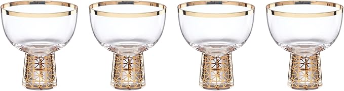 Lenox 897410 Tuscany Classics Gold Frost Coupes, Set of 4