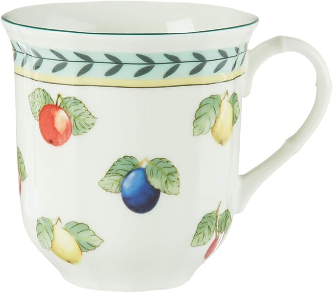 Villeroy & Boch French Garden 12-Piece Dinnerware Set, Service for 4, Plates, Bowls & Mugs, Premium Porcelain, Made in Germany
