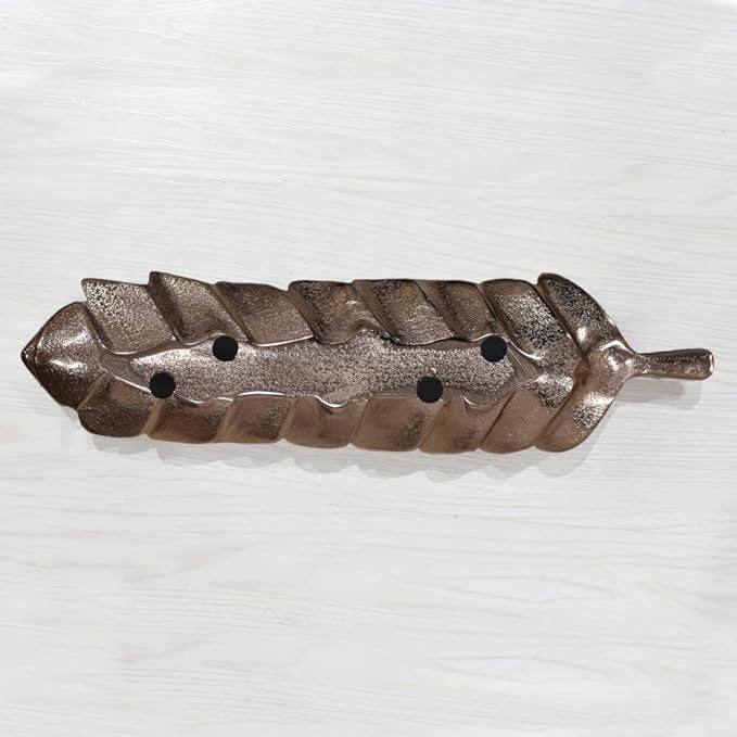 BBH Home's Handmade Bronze Novelty Shaped Aluminium Tray 15.78 x 3.74 x 1.18 AMBBVK033AB2020