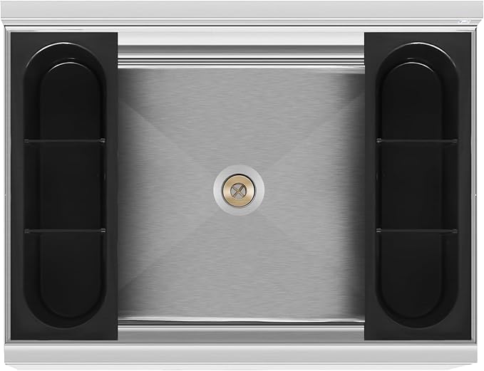 KoolMore 24 Inch Commercial Stainless Steel Underbar Ice Bin with Siding Lid, NSF Certified (KM-UIB-1824)