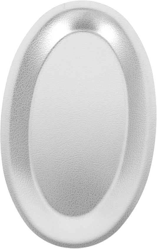 Luxshiny Stainless Steel Oval Serving Tray Snack Dish for Fish Desserts Appetizers Elegant Platter for Parties Events and Home Use Easy to Clean
