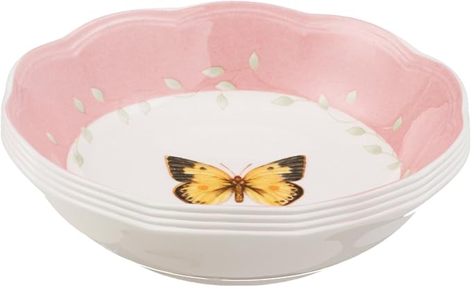 Lenox 806739 Butterfly Meadow 4-Piece Dessert Bowl Set