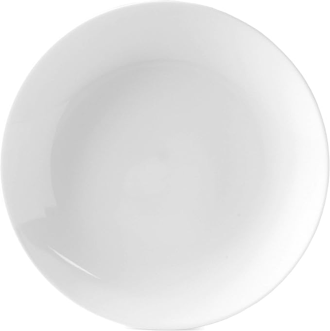 Everyday White Coupe Set of 4 Salad Plates, 7.75 inch
