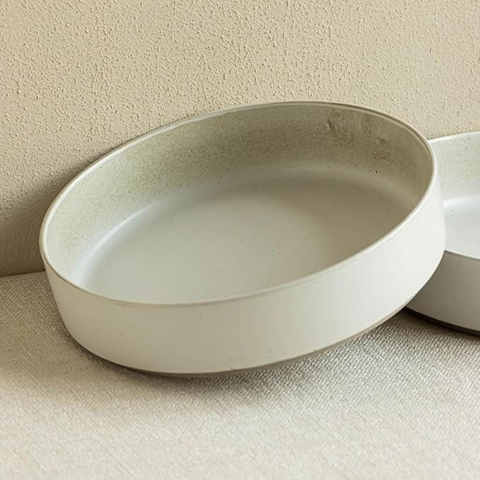 Kitchen Plates Simple Ceramic Tableware Salad Bowl Home Deep Plate Soup Plate Hotel Dessert Plate Restaurant Dish Plate Restaurant Plates