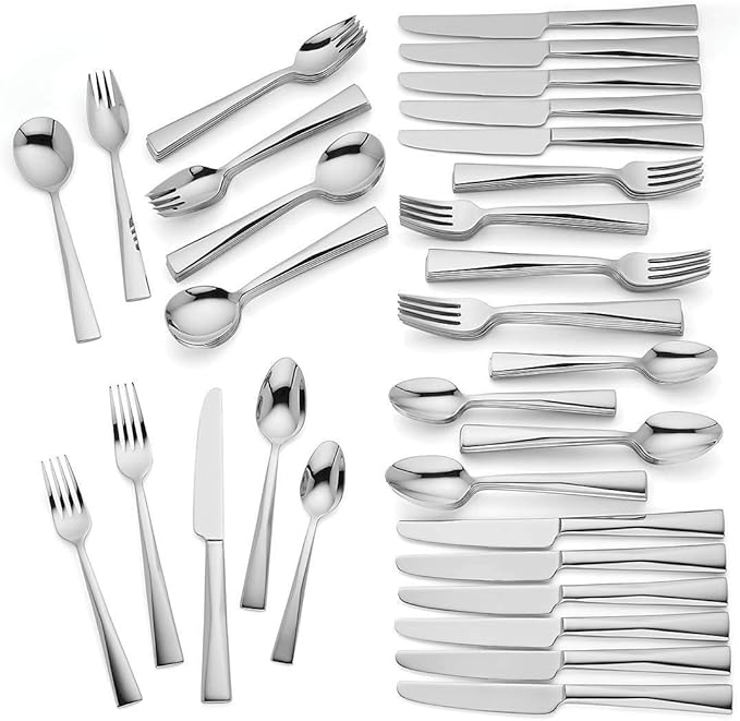 Lenox Archdale 84-piece Flatware Set 18/10 by Lenox 18/10 Service for 12