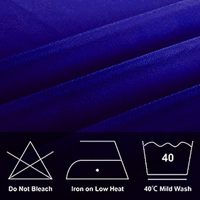 6 Pack Royal Blue Round Tablecloths 120 Inches Table Cloth Stain and Wrinkle Resistant Washable Polyester Table Cover Fabric for Party, Wedding,Dining,and Banquet Decoration