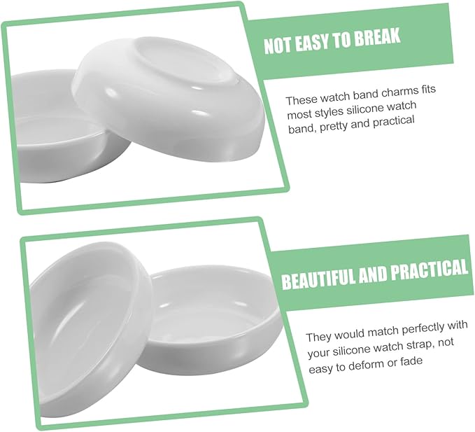 Unomor 6pcs Ceramic Dipping Plates Sauce Dishes for Appetizers Condiments -saving Design for Home Restaurant Use