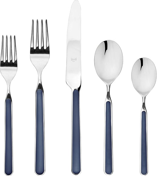 MEPRA Place PCS Cobalt Fantasia 5-Piece Flatware Set (10C622005)