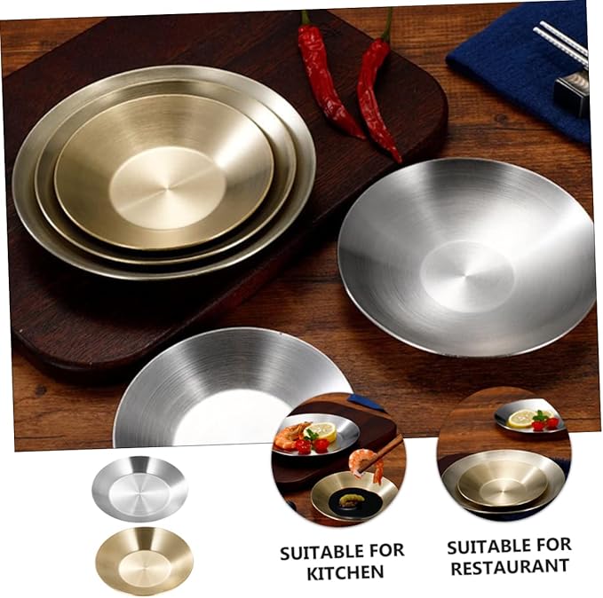 GLEAVI 2pcs Sauce Dish Appetizer Serving Plates for Dipping Sauces Seasonings and Dressings Easy to Clean for Entertaining and Housewarming