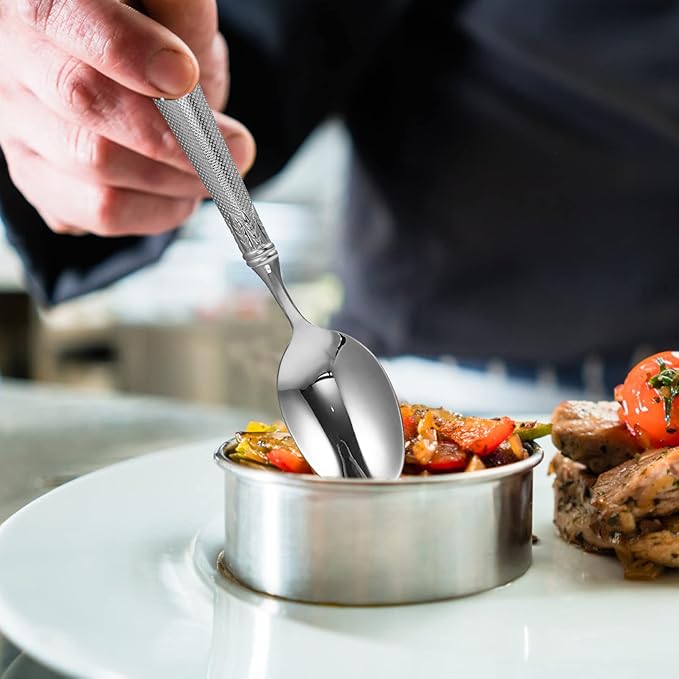 Household Utensil Set Cutlery Set Serving Flatware Set with Pattern Stainless Steel Dinner Set Including Spoons Fork Knife