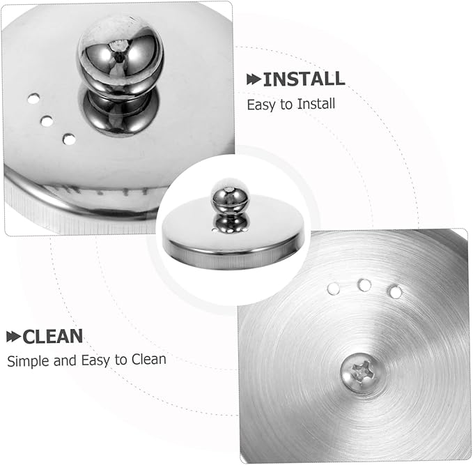 Stainless Steel Teapot Lid Replacement for Loose Tea Brewing Cover for Tea Mugs and Kettles Easy Installation Versatile Kitchen Accessory for Enhanced Brewing