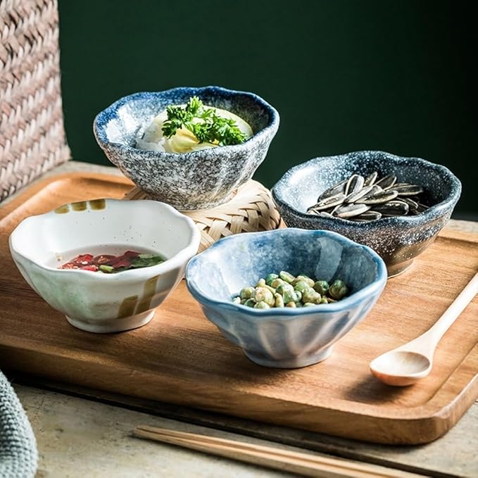 Dessert Plates Ceramic Condiments, Pickles, Creative Fruit Side Dishes, Condiments, Soy Sauce And Vinegar Dipping Dishes Appetizer Plates Snack Tray