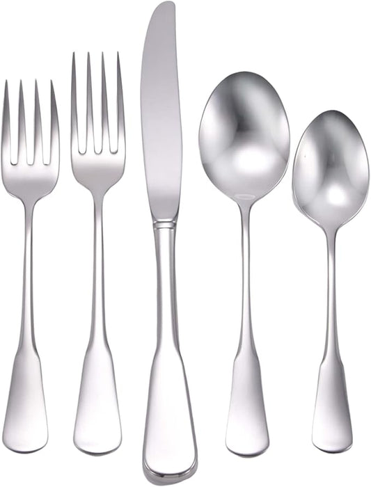 Liberty Tabletop Chesapeake 65 Piece Flatware Set Service for 12 Made in USA