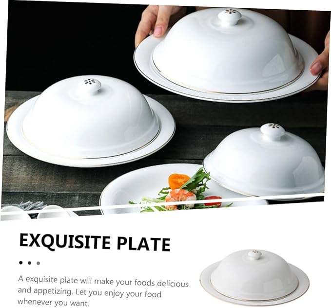 French Style Ceramic Plate Grilling Plate Serving Pasta Food Storage Steak Serving Tray