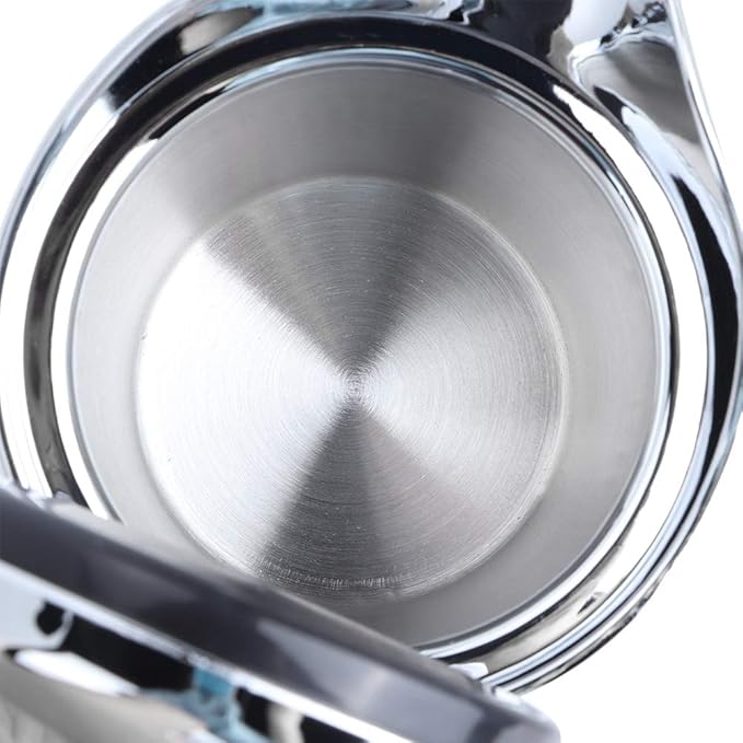 Stainless Steel Gravy Boat, Double Layer Insulation Sauce Jug with Lid, Sauce Jug for Gravy, Tomato Sauce, Mustard, Cream