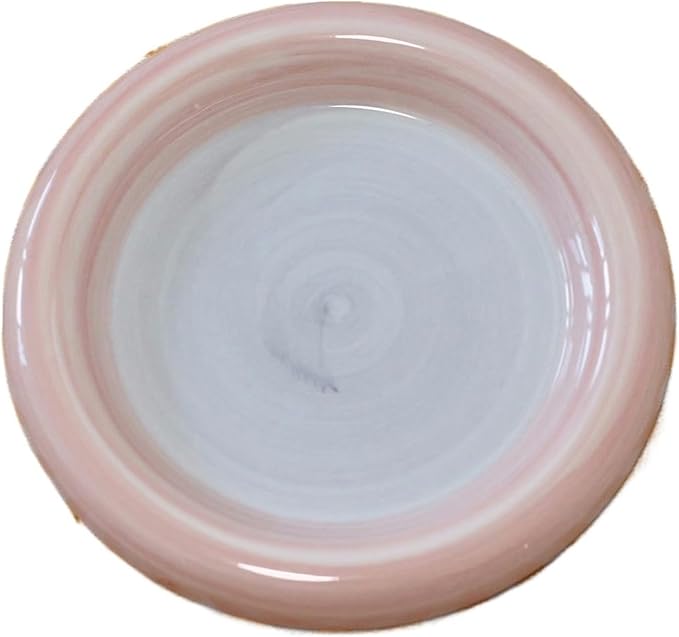 SONGCHAO Party Supplies Round Dinner Plate Cute Dessert Plate Ceramic Plate Home Dinner Salad Plate Color Breakfast Plate Plate Party Plates (Color : 002)