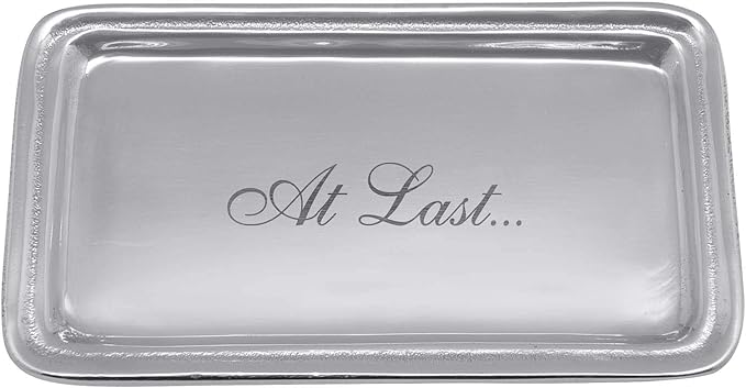 Mariposa Tray, Silver