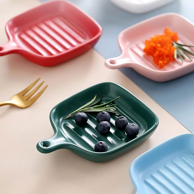 Dipping Sauce Dish Dipping Bowl Appetizer Plates Mini Sauce Dish Ceramic Soy Sauce Dipping Plates Condiment Serving Dishes Ketchup Sushi Soy Sauce Vinegar and Appetizers Side Dishes Dipping Sauce Bowl
