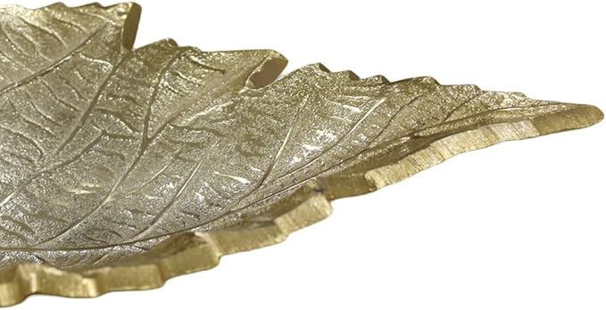 BBH Home's Handmade Gold Novelty Shaped Aluminium Tray 5.23 x 3.93 x 1.14 AMBBVK061AB2020