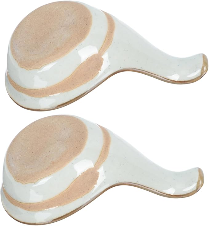 Cabilock 2pcs Creative Ceramic Sauce Dishes Caviar Spoon Seasoning Plate Truffle Flavored Bowl Material