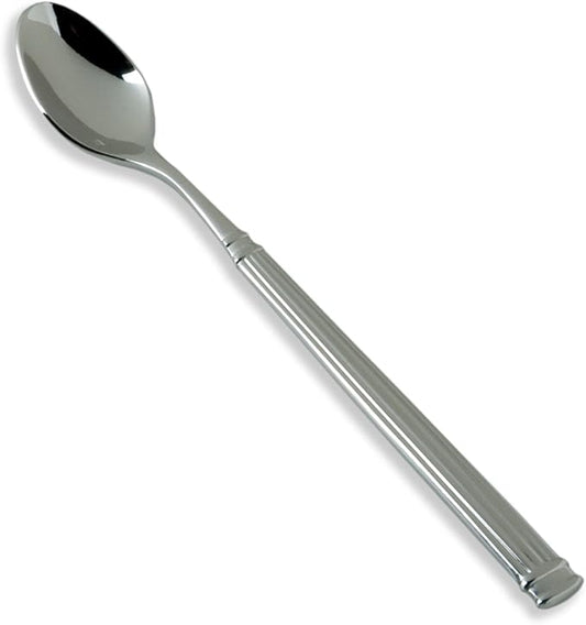 Fortessa Doria 18/10 Stainless Steel Flatware Iced Tea Spoon, Set of 12