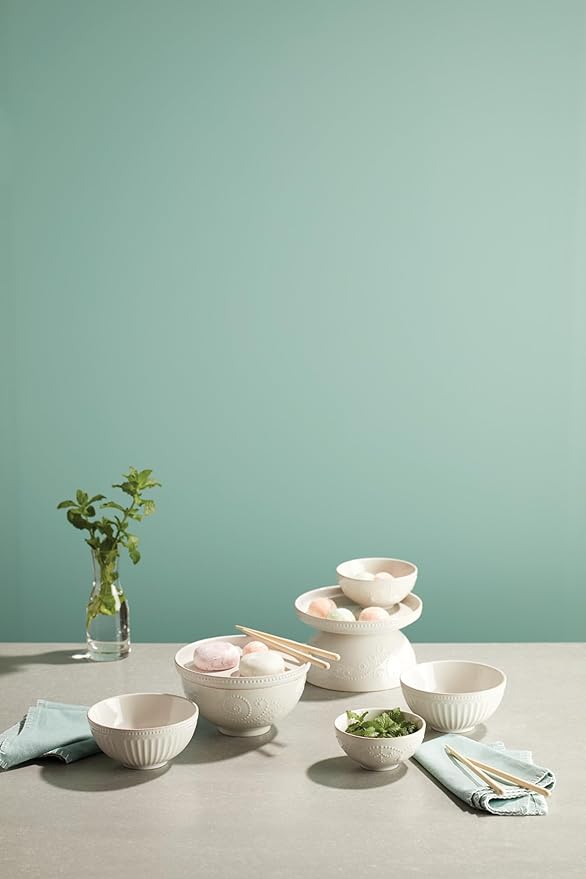 Lenox 894103 French Perle 8Pc Luna Nesting Dinnerware Set