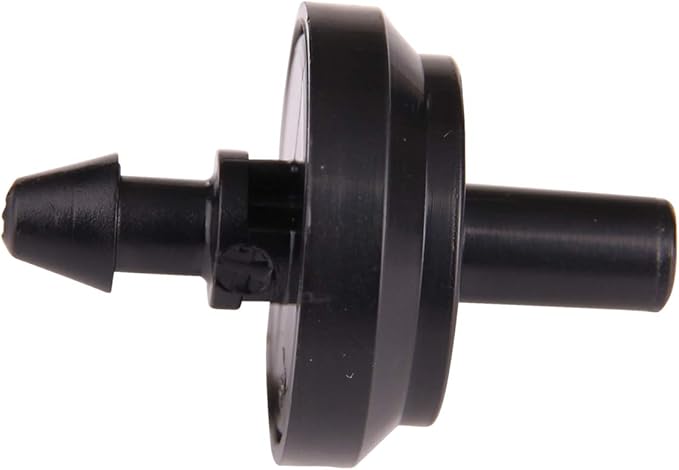 Raindrip PC4010B 1 GPH Pressure Compensating Drippers, Drip Irrigation Emitters for Drip Irrigation Gardening System, Maintains Constant Water Flow, 10-Pack, Black