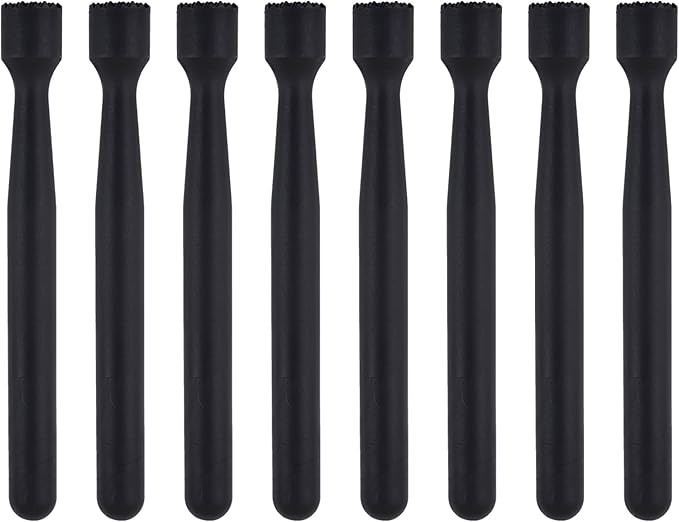 8 Pcs Muddler for Cocktails – 8 Inch Bar Muddler Set for Mojitos Fruit Drinks Ice Crushing – Perfect for Home Bar & Bartender Accessories (Black)