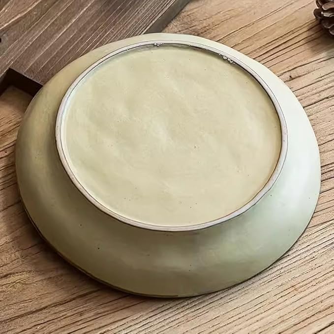 SONGCHAO Party Supplies B&B Restaurant Plate Suitable For Home Salad Plate Ceramic Pasta Plate Dessert Plate Fruit Plate Party Plates